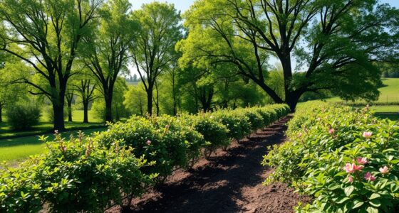 vegetation barriers for pests