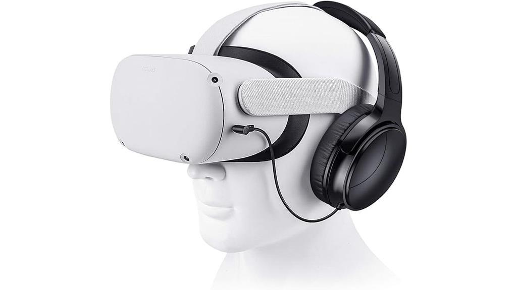 vr gaming headphones noise isolating