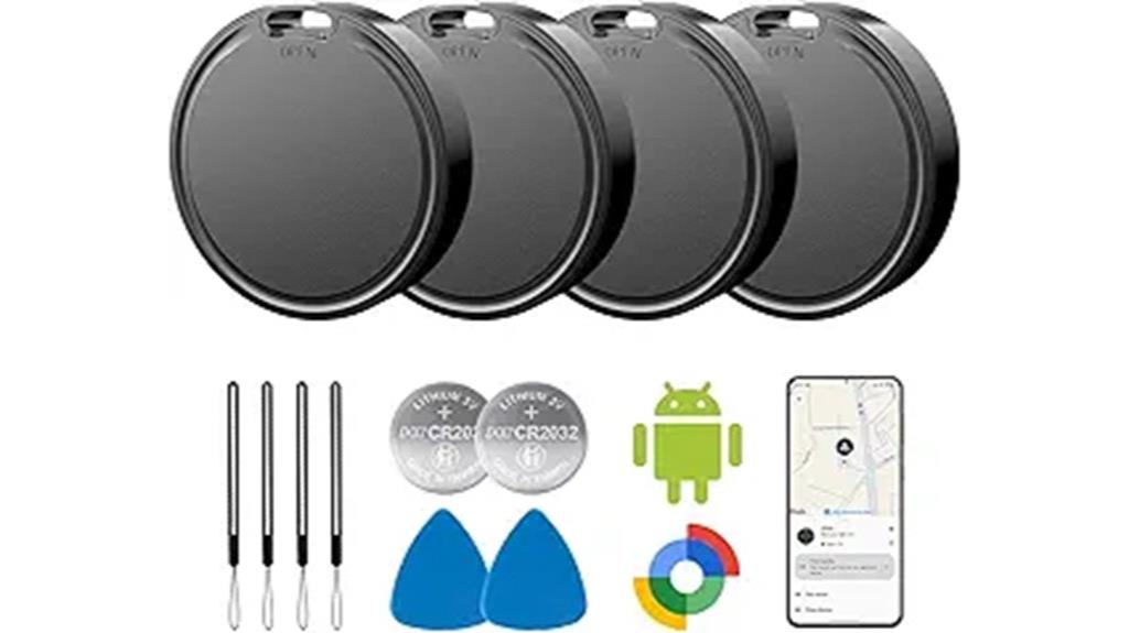 waterproof android tracking tags