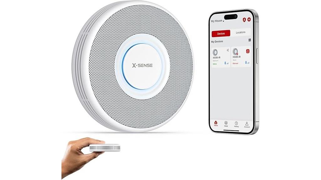 wi fi smoke detector voice