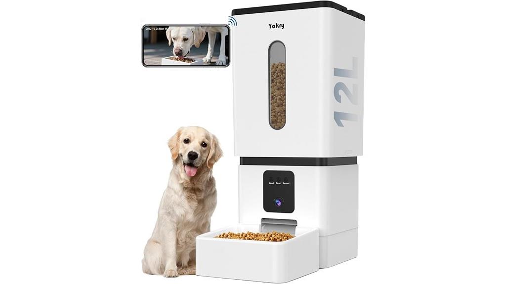 wifi camera pet feeder