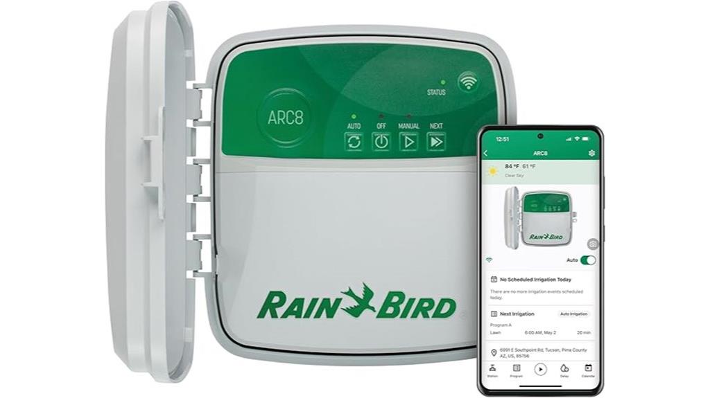 wifi enabled 8 zone controller