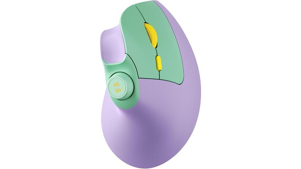 wireless ergonomic rechargeable mouse