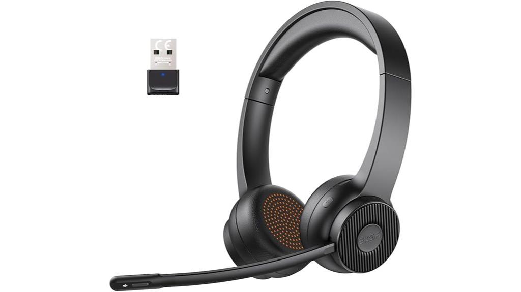 wireless headset with mic