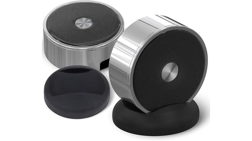 wireless portable twin speakers