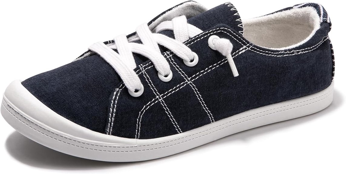 women s canvas loafers