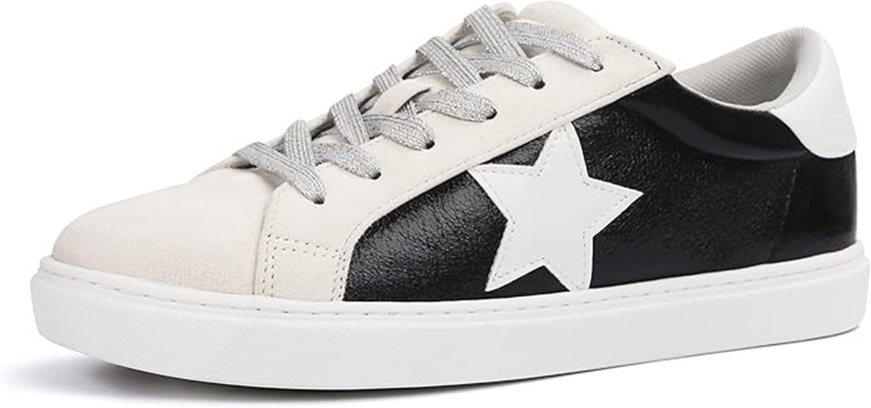 women s cushioned star sneakers
