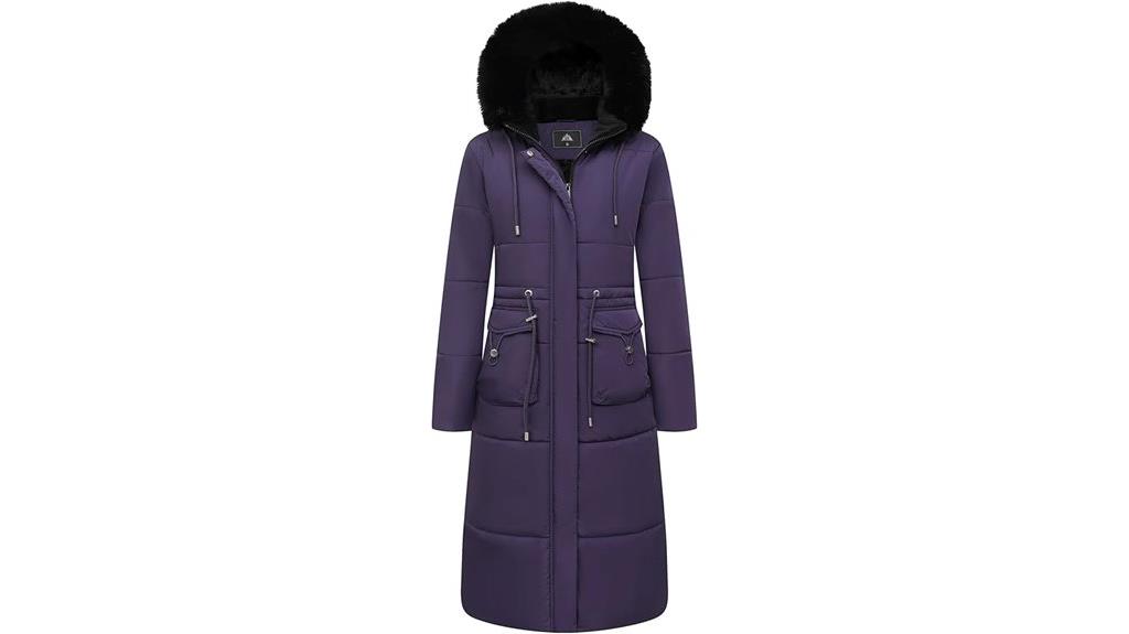 women s long winter coat
