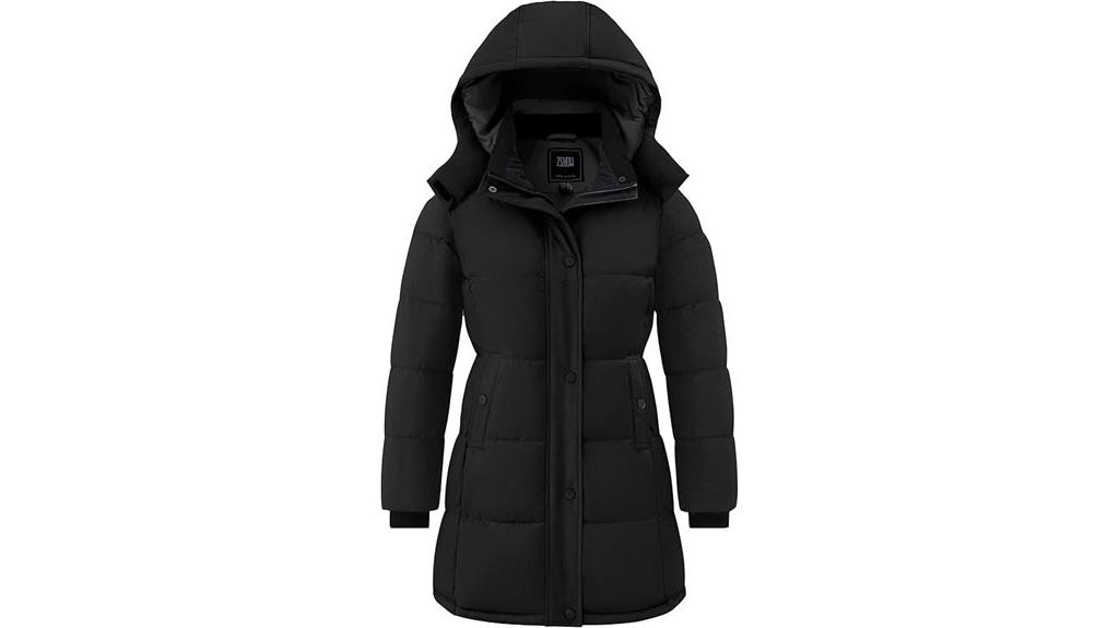 women s quilted winter coat