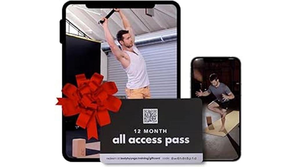 year long yoga streaming gift