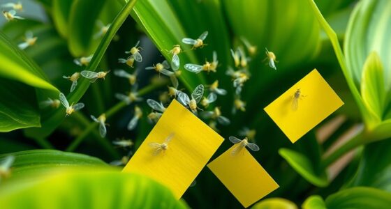 yellow cards for whiteflies