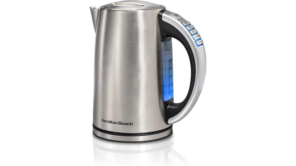 1 7l temperature control kettle