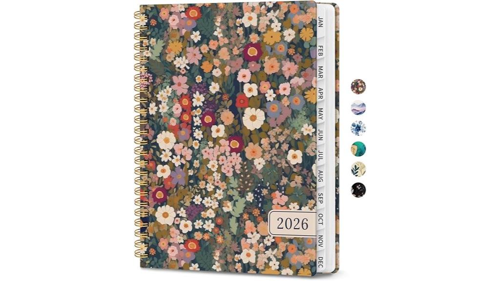 2026 spiral weekly planner
