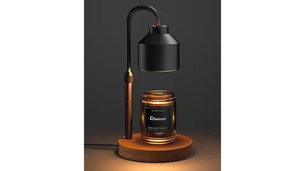 black electric candle warmer