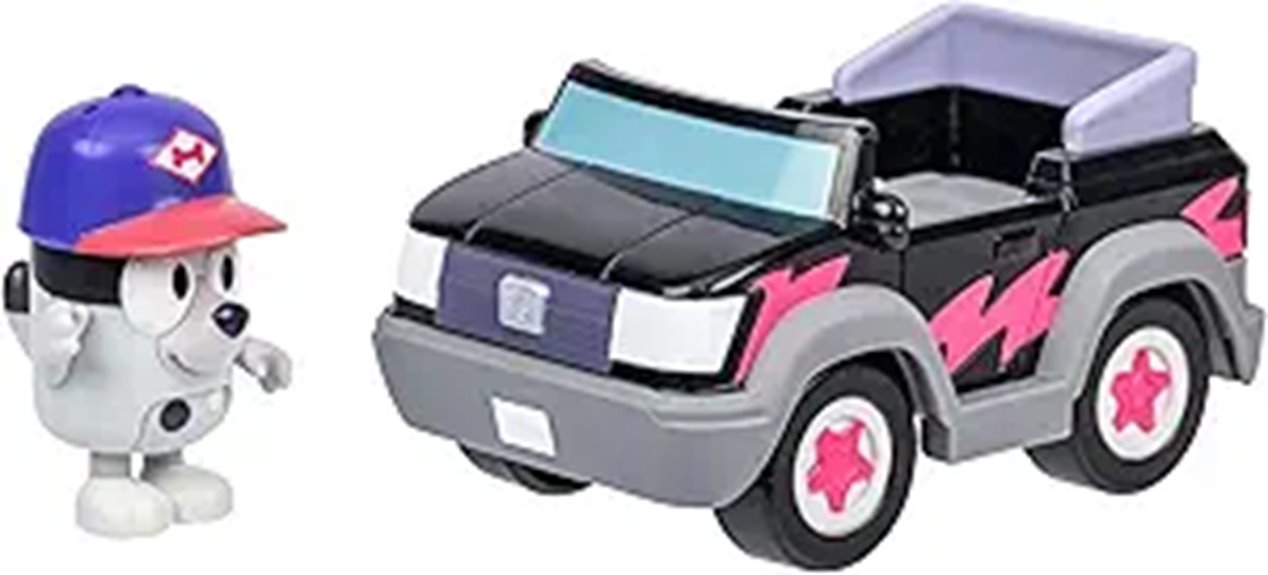 bluey pizza vehicle toy