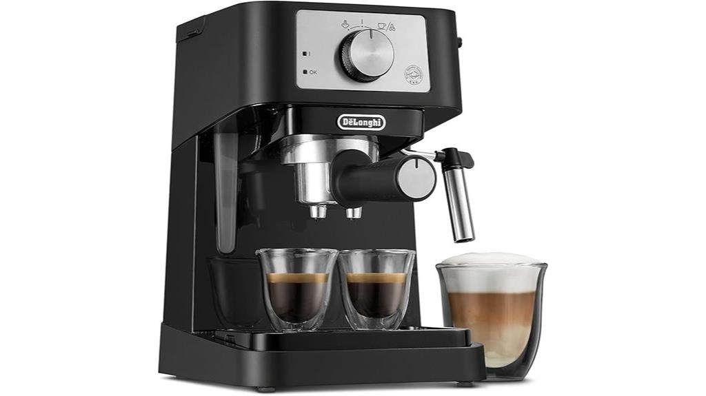 compact 15 bar espresso maker