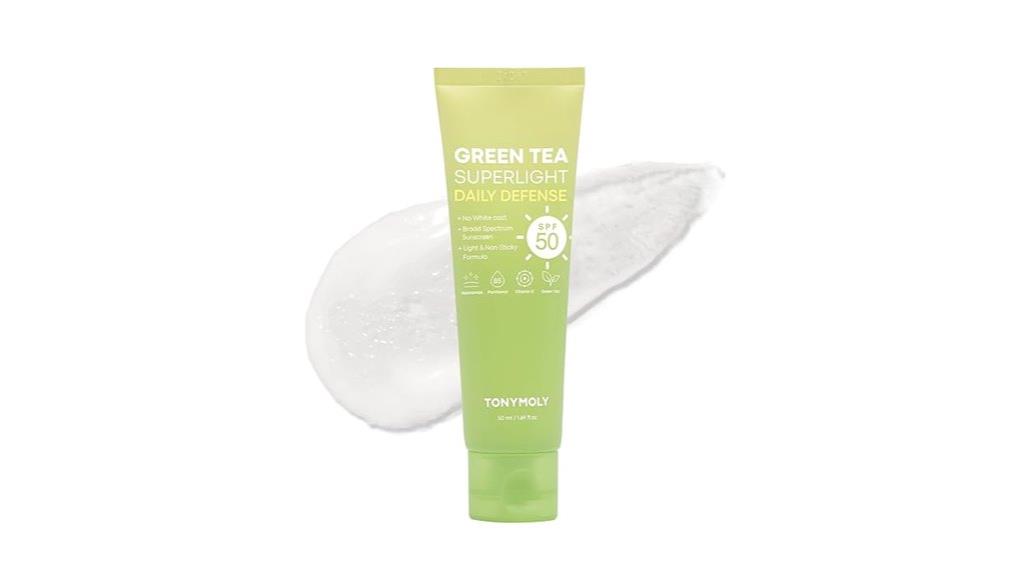 green tea sunblock spf50
