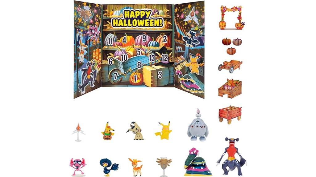 halloween pok mon calendar