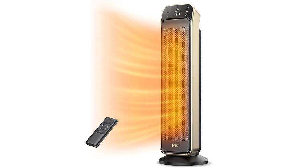 heater with remote control