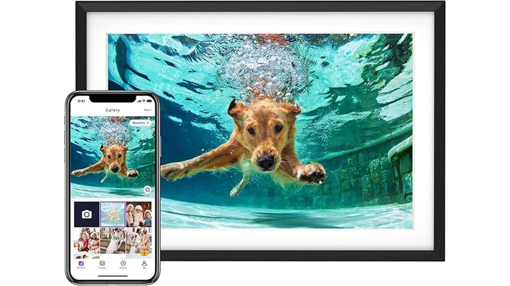 large 10 1 inch touchscreen display