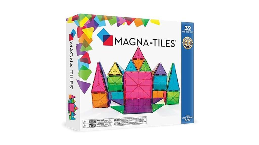 magnetic building toy set