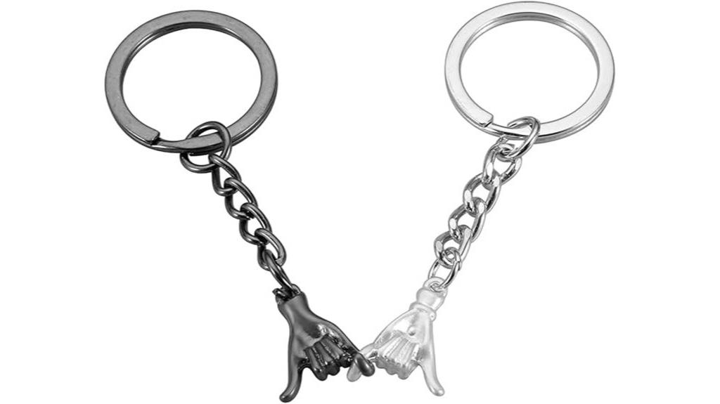 matching valentine s couple keychains