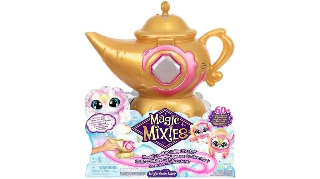 pink plush genie lamp