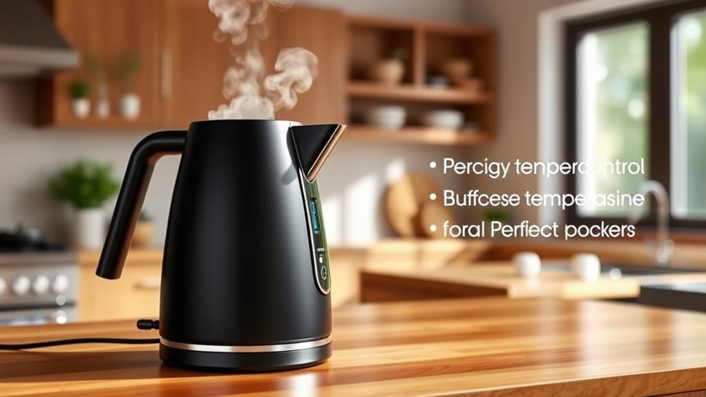precise safe user friendly kettle