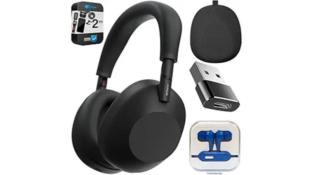 premium wireless noise cancelling headphones