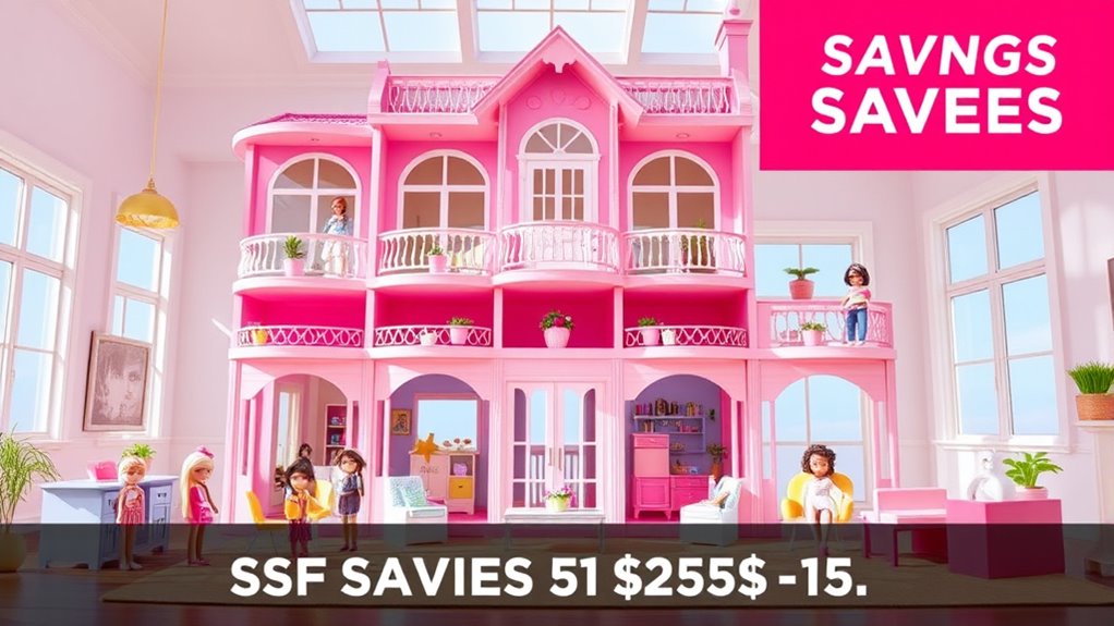 top barbie dreamhouse deals