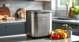 top electric kitchen compost bins