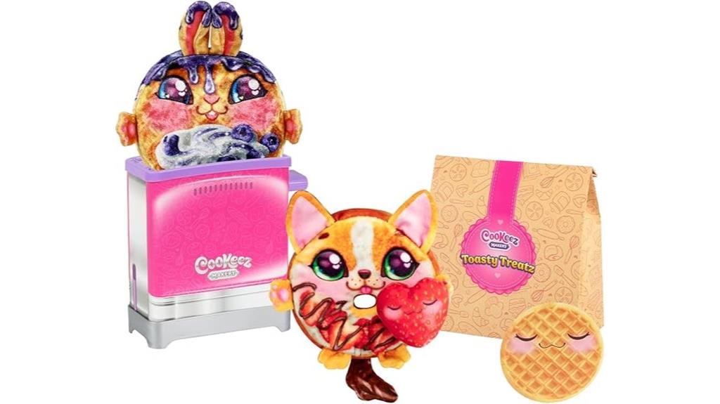 two plush toasty sets