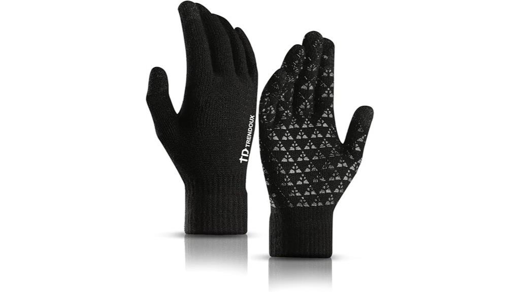 warm unisex winter gloves