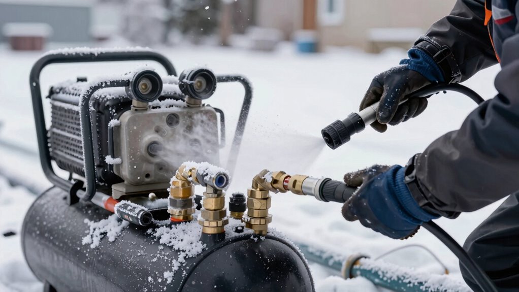 blow out irrigation system