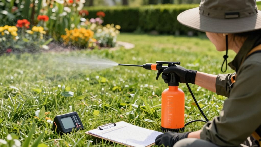 calibrate sprayer for accuracy