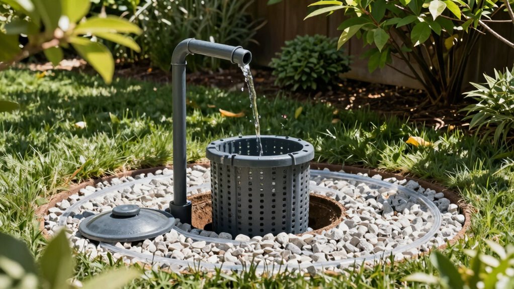 choose appropriate dry well