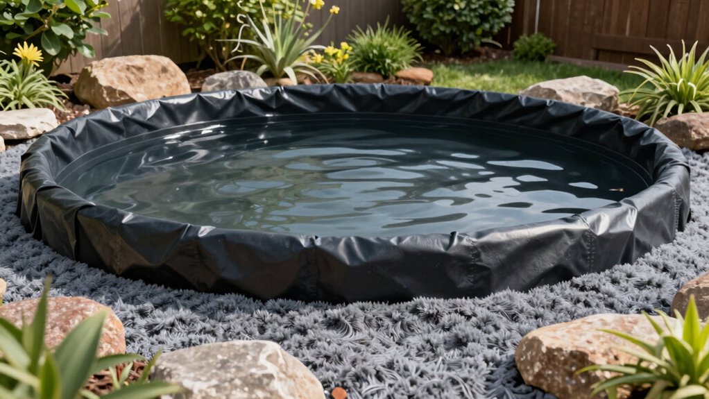 choose pond underlayment wisely
