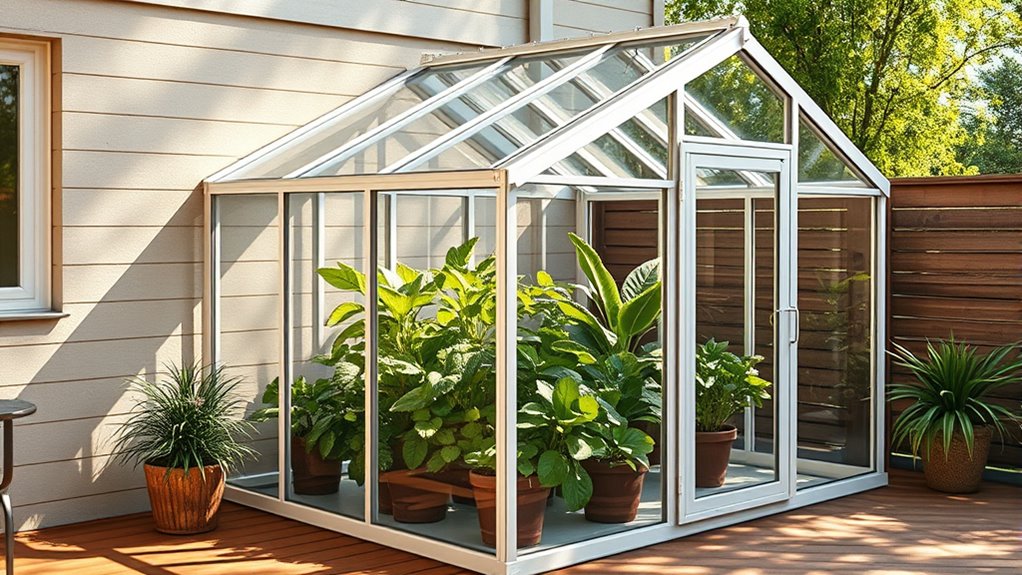 choosing the right lean to greenhouse