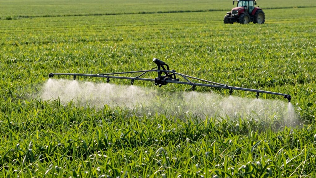 consider spray pattern and maintenance