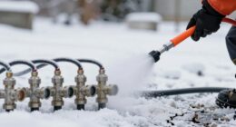 drain and protect pipes