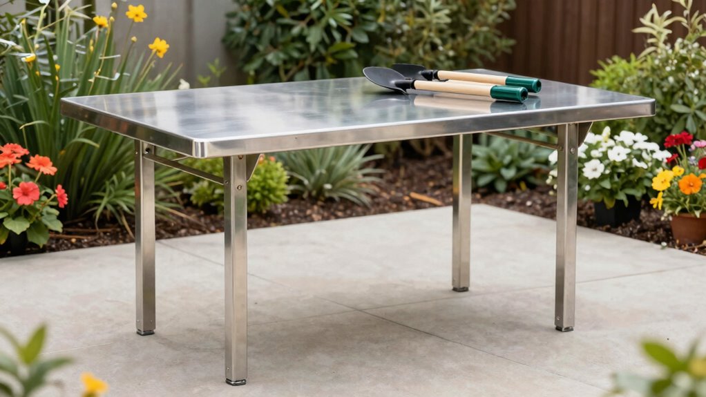 durable weather resistant garden table