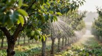 efficient fruit tree irrigation