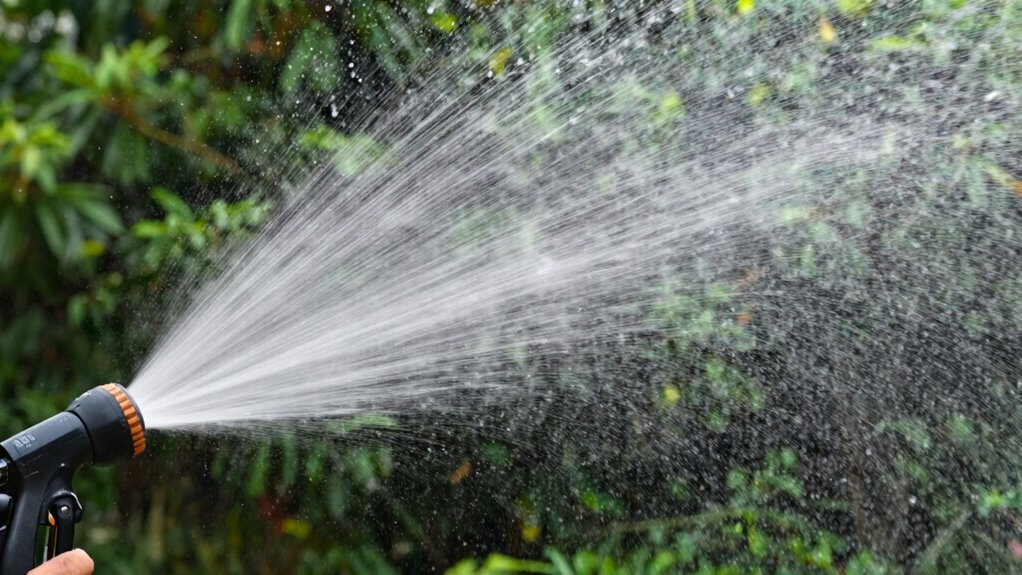 efficient spray pattern control