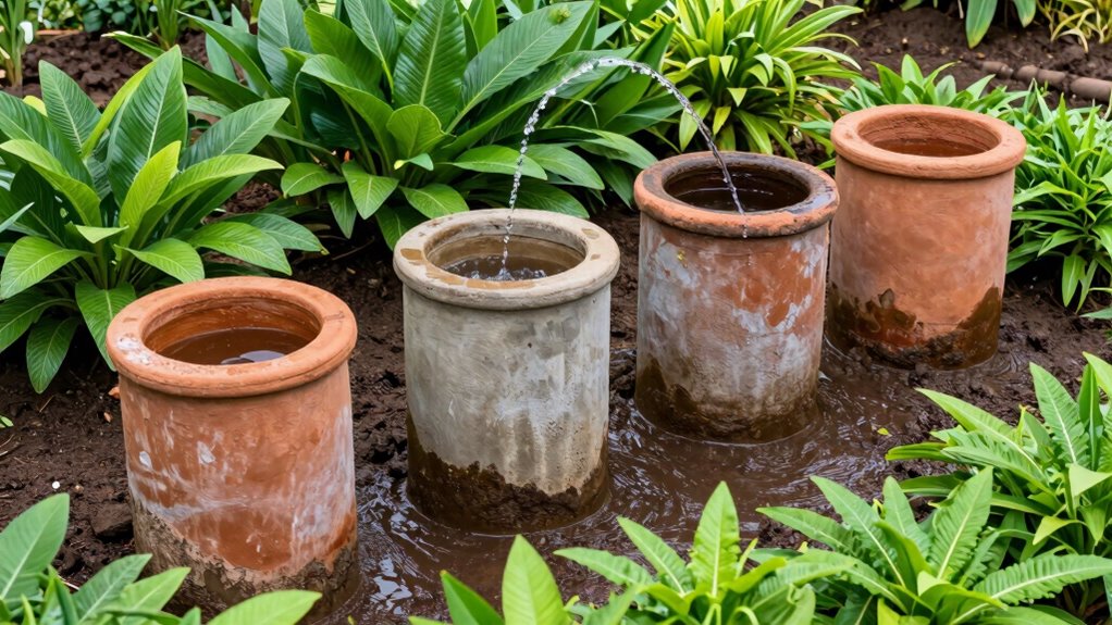 enhance garden drainage efficiency