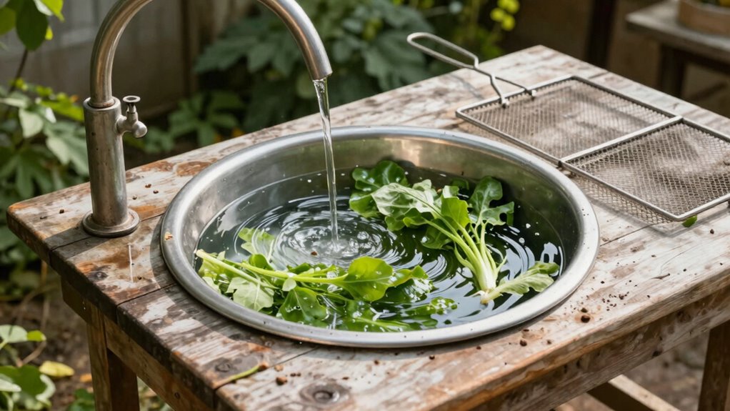 essential harvest washing components