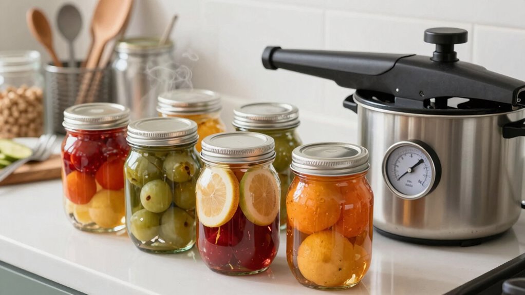 follow proper pressure canning procedures