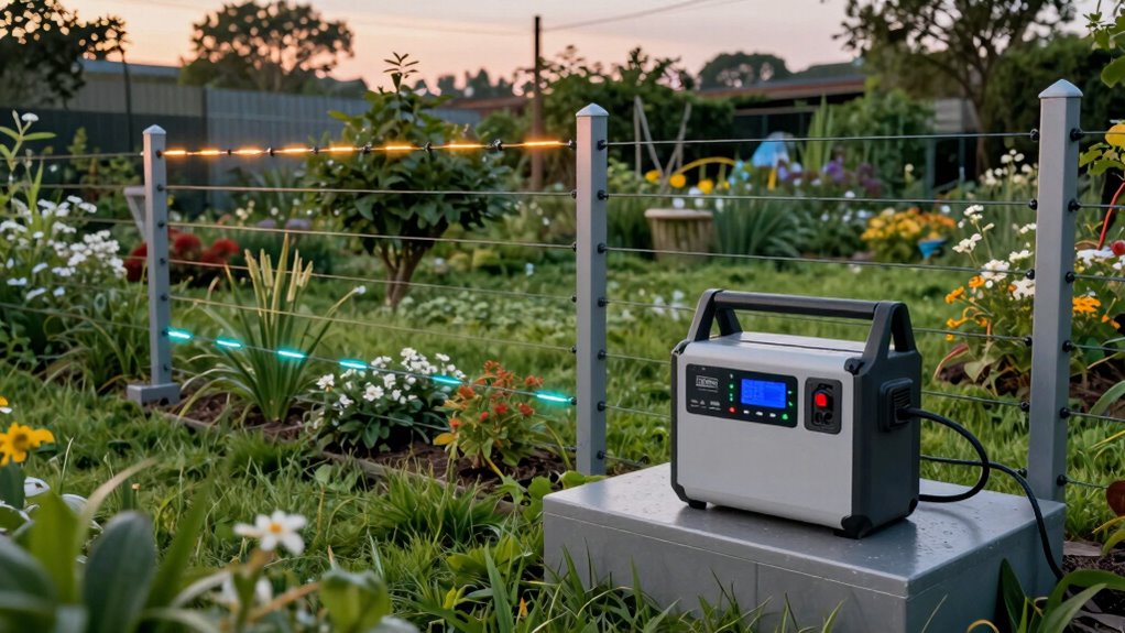 garden fence energizer considerations