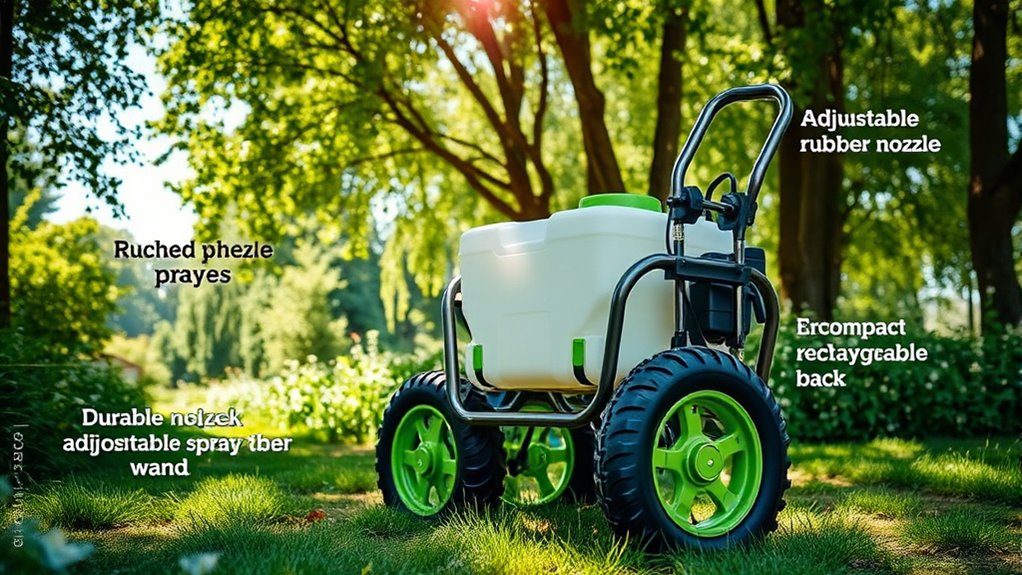 garden sprayer features checklist