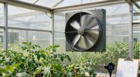 greenhouse exhaust fan sizing