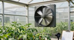 greenhouse exhaust fan sizing